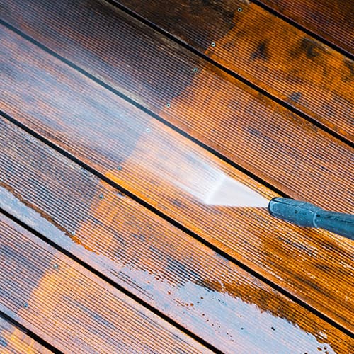 Wood Deck & Fence Restoration